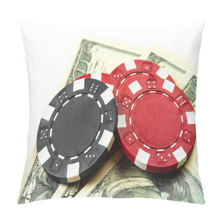 Personality  Poker Chips Pillow Covers