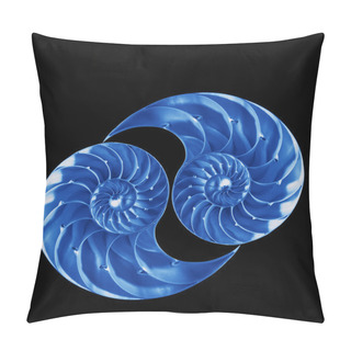 Personality  Chambered Nautilus Shell Pillow Covers