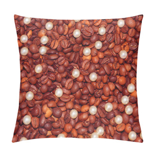 Personality  Seamless, Coffee And Pearls Pillow Covers