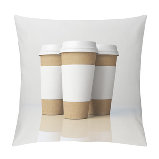 Personality  Paper Cups Pillow Covers