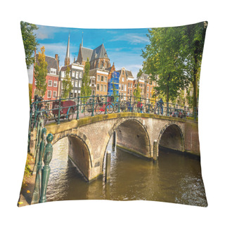 Personality  Amsterdam Cityscape Pillow Covers