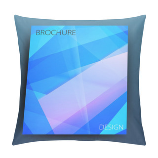 Personality  Business Flyer Template Pillow Covers