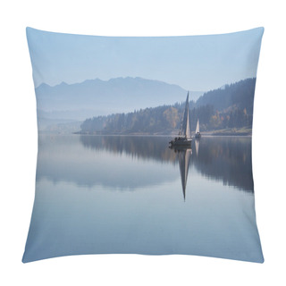 Personality  Early Morning Mist At Orava Reservoir Pillow Covers