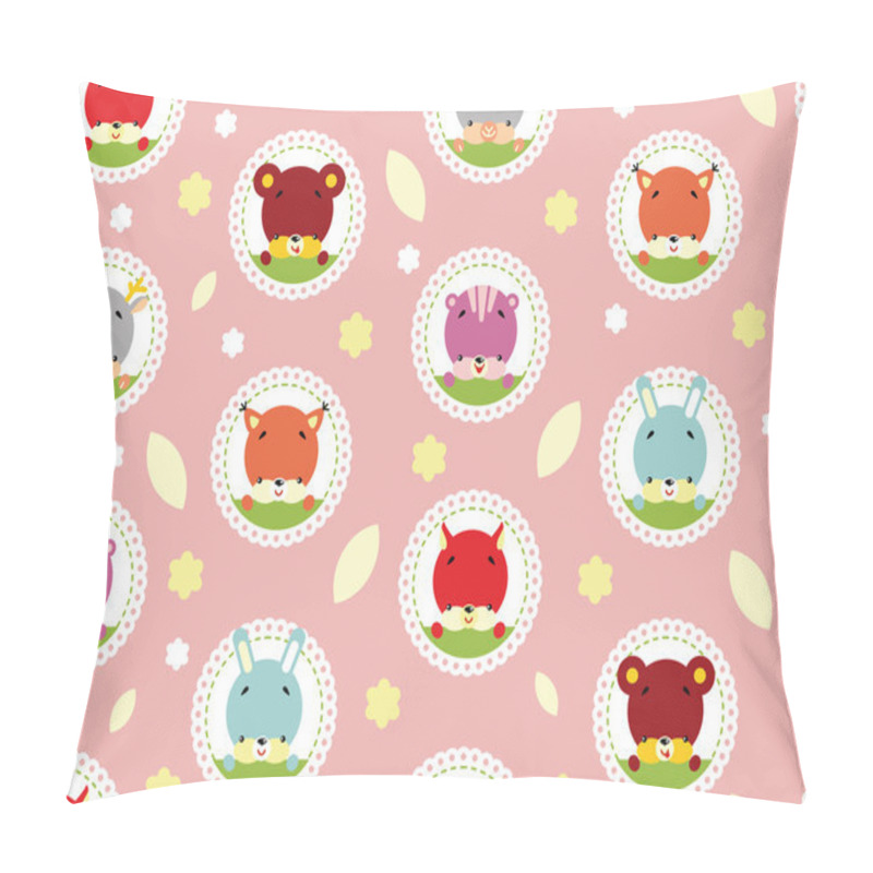 Personality  Cute Animals Pattern Pillow Covers