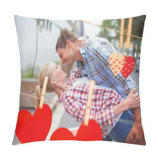 Personality  Couple Dancing In The Street Pillow Covers