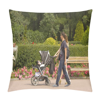 Personality  Moscow, Park Sokolniki Pillow Covers