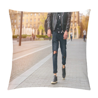Personality  Styling Looking Man Pillow Covers