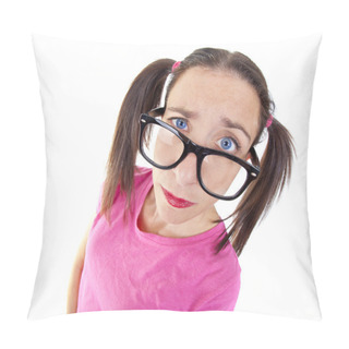 Personality  Woman Portrait Pillow Covers
