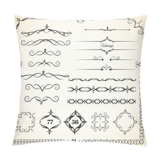 Personality  Vintage Decorative Elements Pillow Covers