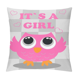 Personality  Baby Shower Girl Pillow Covers
