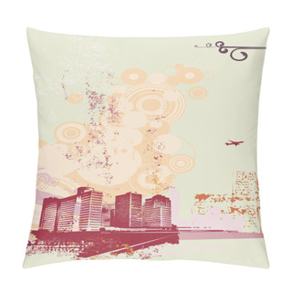 Personality  Urban Retro Background Pillow Covers