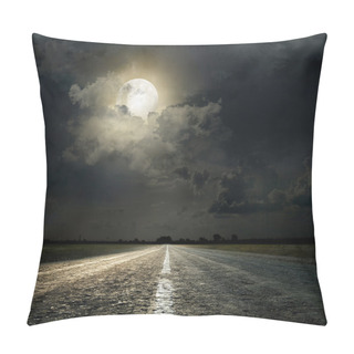 Personality  Asphalt Road Pillow Covers