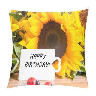 Personality  Happy Birthday Pillow Covers