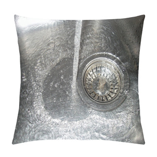 Personality  Flowing Water Sink Pillow Covers