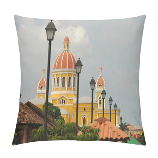Personality  View Of Granada Cathedral Pillow Covers