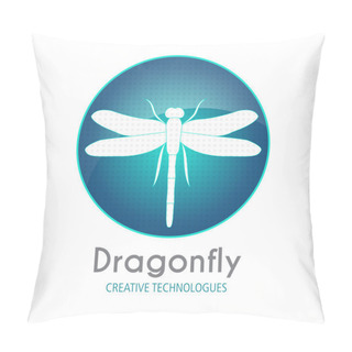Personality  Fragonfly Business Sign Template Pillow Covers