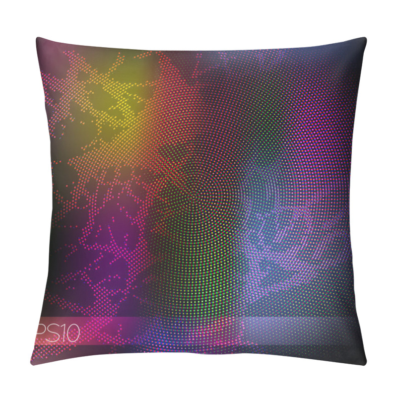 Personality  Vector Abstract Background. Vector Illustration.  Pillow Covers