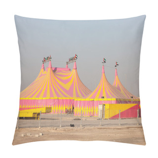 Personality  Circus Tents In Abu Dhabi, United Arab Emirates Pillow Covers