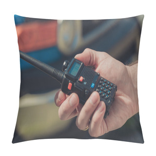 Personality  Handheld Walkie Talkie Pillow Covers