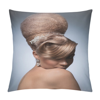 Personality  Stylish Topknot. Pillow Covers