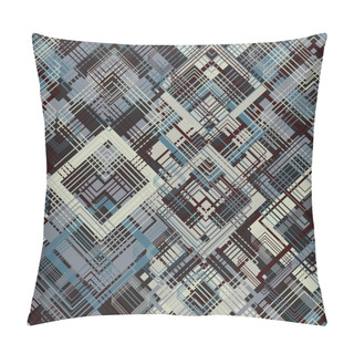 Personality  Pattern, Seamless, Vintage, Grunge, Geometric Pillow Covers