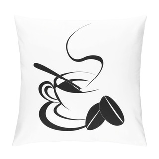 Personality  Coffee Cup Pillow Covers