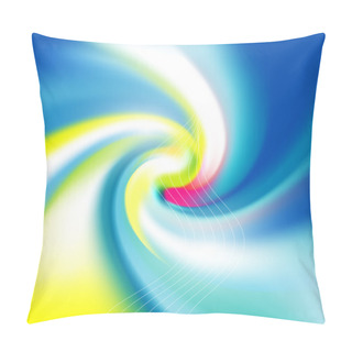 Personality  Art Background. Colorfull Abstract Painting. Pillow Covers