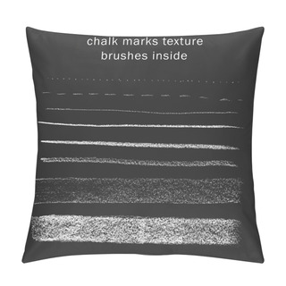 Personality  Chalk Lines Texture Pillow Covers