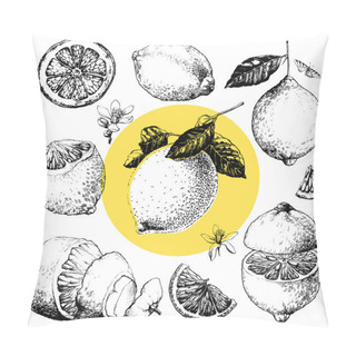 Personality  Lemon Pillow Covers