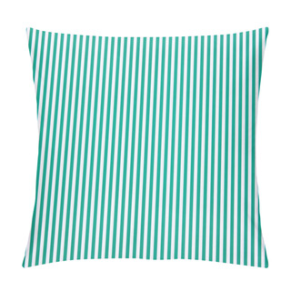 Personality  Striped Green And White Pattern Texture Pillow Covers