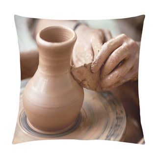 Personality  Very Colorful Beautiful Charming Pottery. Pillow Covers
