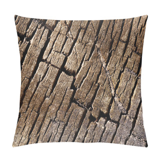 Personality  Texture Background - Tree Cracked Bark Pillow Covers