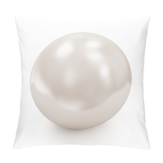 Personality  Shiny White Pearl Pillow Covers