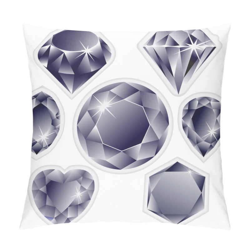 Personality  Diamonds Labels Pillow Covers