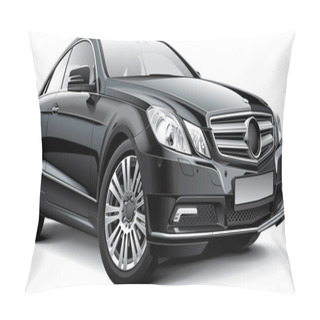 Personality  Black Compact Car Pillow Covers