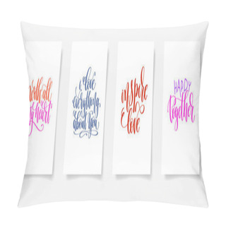 Personality  With All My Heart, Love Everything About You, Inspire Love, Happ Pillow Covers