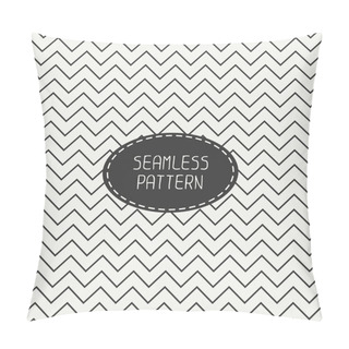 Personality  Vector Retro Chevron Zigzag Stripes Geometric Seamless Pattern. Vintage Hipster Striped. For Wallpaper, Pattern Fills, Web Page Background, Blog. Stylish Graphic Texture For Your Design. Pillow Covers