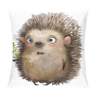 Personality  Little Cartoon Hedgehog Pillow Covers