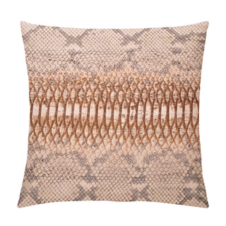 Personality  Python Leather Pillow Covers
