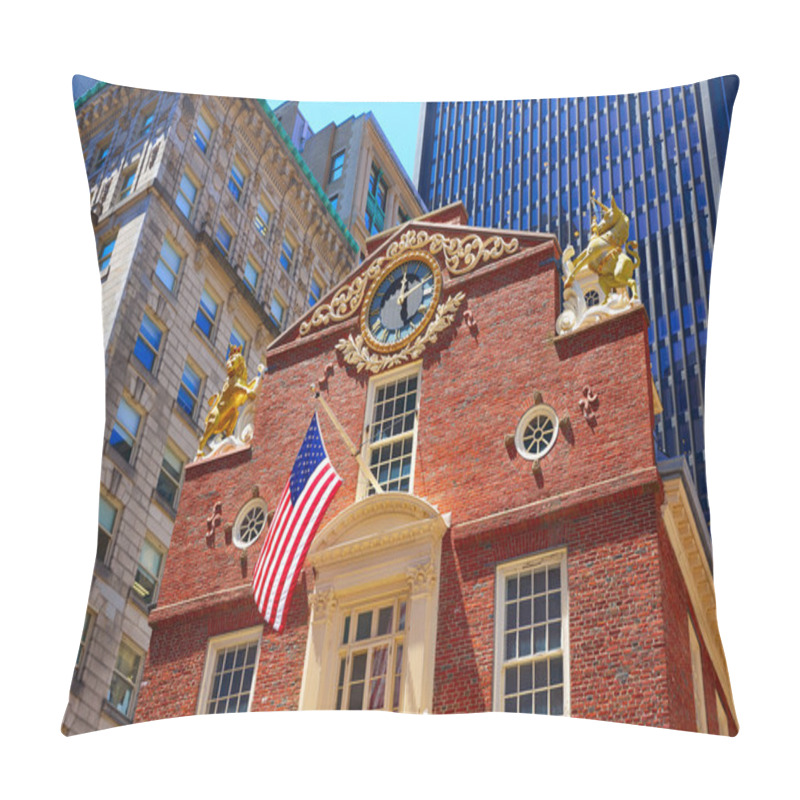Personality  Boston Old State House in Massachusetts pillow covers