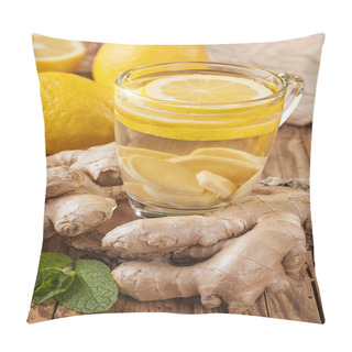 Personality  Ginger Tea Pillow Covers