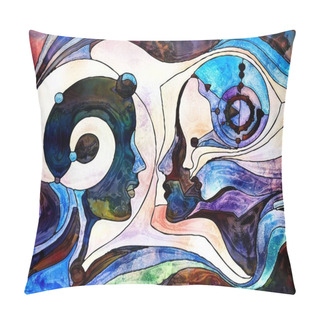 Personality  Paradigms Of Understanding. Pillow Covers