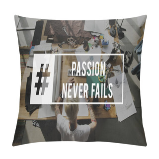 Personality  Fashion Designer Drawing Pillow Covers