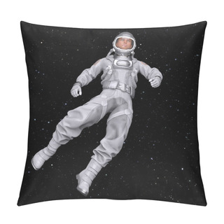 Personality  3D Rendering Of An Astronaut Pillow Covers
