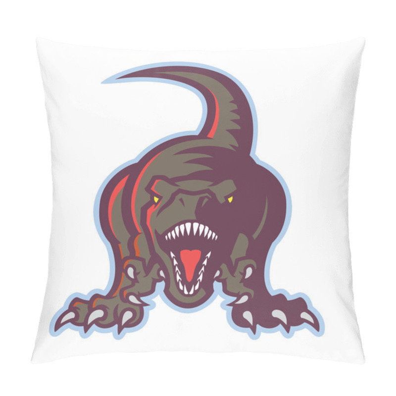 Personality  Dinosaur icon pillow covers