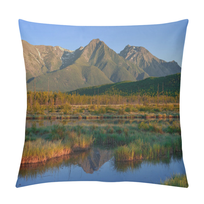 Personality  Morning in the Baikal ridge pillow covers