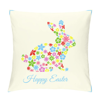 Personality  Happy Easter Card - Easter Bunny Pillow Covers