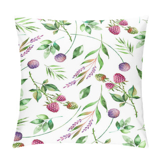 Personality  Watercolor Floral Seamless Pattern  Pillow Covers