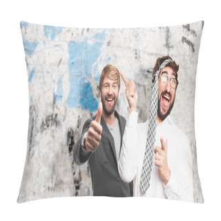 Personality  Fool Man In A Party Pillow Covers