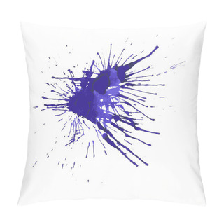 Personality  Grunge Paint Splash Element Pillow Covers